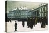 Changing of the Guard at Amalienborg Palace-Paul Fischer-Stretched Canvas