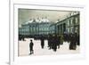 Changing of the Guard at Amalienborg Palace-Paul Fischer-Framed Giclee Print