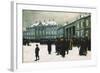 Changing of the Guard at Amalienborg Palace-Paul Fischer-Framed Giclee Print