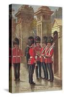 Changing of the Guard at Buckingham Palace-null-Stretched Canvas