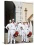 Changing of the Guard at the Princes Palace, Monte Carlo, Monaco, Europe-Richard Cummins-Stretched Canvas