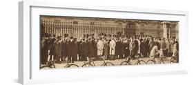 'Changing of the Guard, Buckingham Palace, December 4th', 1936 (1937)-Unknown-Framed Photographic Print