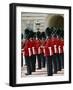 Changing of the Guard, Buckingham Palace, London, England, United Kingdom, Europe-Lee Frost-Framed Photographic Print