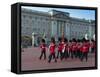Changing of the Guard, Buckingham Palace, London, England, United Kingdom, Europe-Alan Copson-Framed Stretched Canvas