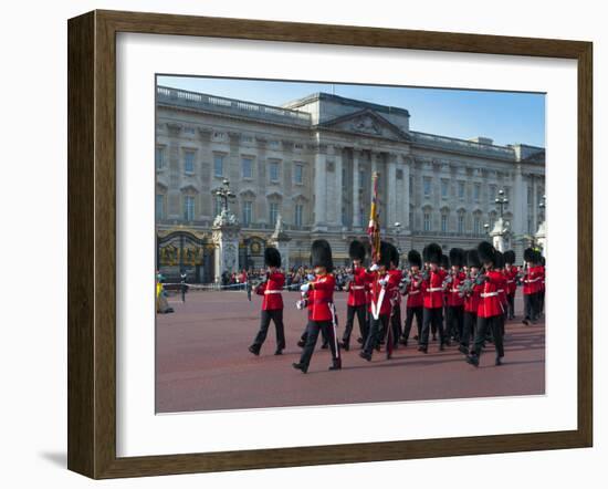 Changing of the Guard, Buckingham Palace, London, England, United Kingdom, Europe-Alan Copson-Framed Photographic Print