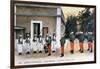 Changing of the Guard, French Foreign Legion, C1910-null-Framed Giclee Print