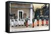 Changing of the Guard, French Foreign Legion, C1910-null-Framed Stretched Canvas