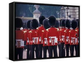 Changing of the Guards at Buckingham Palace, London, England-Stuart Westmoreland-Framed Stretched Canvas