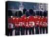 Changing of the Guards at Buckingham Palace, London, England-Stuart Westmoreland-Stretched Canvas