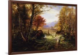 Changing Pastures, Evening-Joseph Farquharson-Framed Giclee Print