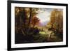 Changing Pastures, Evening-Joseph Farquharson-Framed Giclee Print