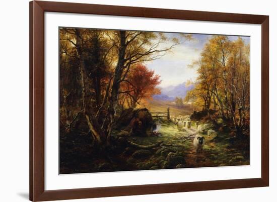 Changing Pastures, Evening-Joseph Farquharson-Framed Giclee Print