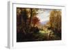 Changing Pastures, Evening-Joseph Farquharson-Framed Giclee Print