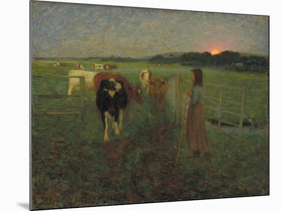 Changing Pastures-Edward Stott-Mounted Giclee Print