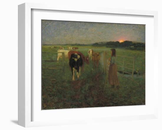 Changing Pastures-Edward Stott-Framed Giclee Print