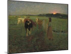 Changing Pastures-Edward Stott-Mounted Giclee Print