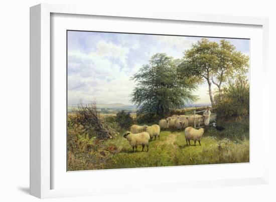 Changing Pastures-William Shayer Sr.-Framed Giclee Print