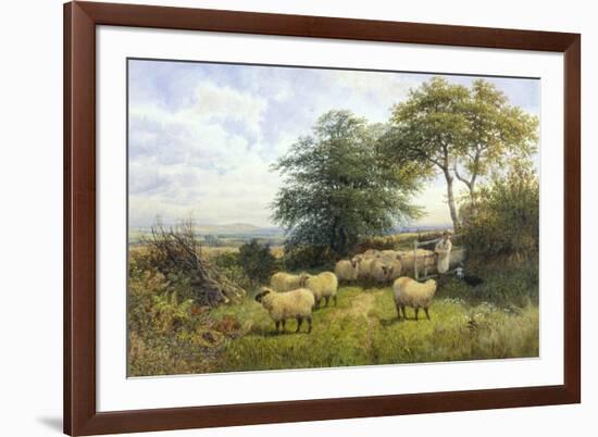 Changing Pastures-William Shayer Sr.-Framed Giclee Print