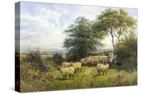Changing Pastures-William Shayer Sr.-Stretched Canvas