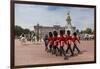 Changing the Guard at Buckingham Palace, New Guard Marching-Eleanor Scriven-Framed Photographic Print