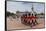 Changing the Guard at Buckingham Palace, New Guard Marching-Eleanor Scriven-Framed Stretched Canvas