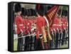 Changing the Guard Ceremony, Parliament Hill, Ottawa, Ontario, Canada, North America-De Mann Jean-Pierre-Framed Stretched Canvas