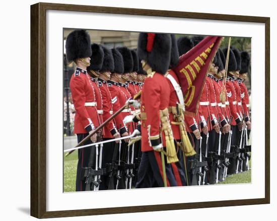 Changing the Guard Ceremony, Parliament Hill, Ottawa, Ontario, Canada, North America-De Mann Jean-Pierre-Framed Photographic Print