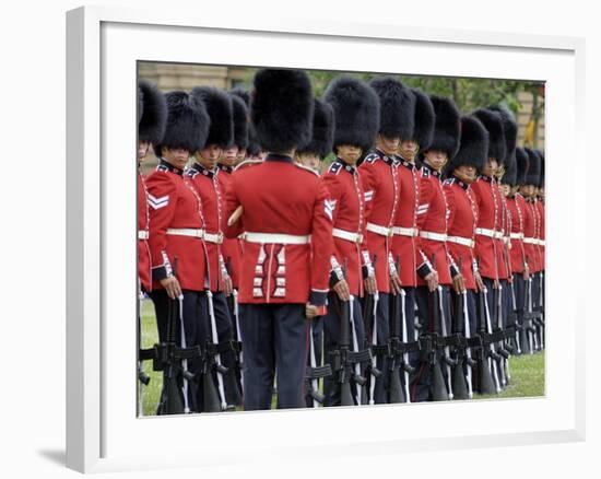 Changing the Guard Ceremony, Parliament Hill, Ottawa, Ontario, Canada, North America-De Mann Jean-Pierre-Framed Photographic Print