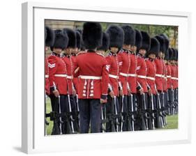 Changing the Guard Ceremony, Parliament Hill, Ottawa, Ontario, Canada, North America-De Mann Jean-Pierre-Framed Photographic Print