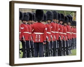 Changing the Guard Ceremony, Parliament Hill, Ottawa, Ontario, Canada, North America-De Mann Jean-Pierre-Framed Photographic Print