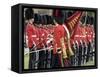 Changing the Guard Ceremony, Parliament Hill, Ottawa, Ontario, Canada, North America-De Mann Jean-Pierre-Framed Stretched Canvas