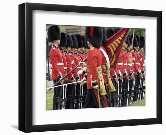 Changing the Guard Ceremony, Parliament Hill, Ottawa, Ontario, Canada, North America-De Mann Jean-Pierre-Framed Photographic Print