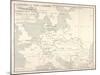 Changing the Map of Europe, Tthe Financial Times Competition, London, 1914-null-Mounted Giclee Print