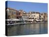 Chania, Crete, Greek Islands, Greece, Europe-Harding Robert-Stretched Canvas