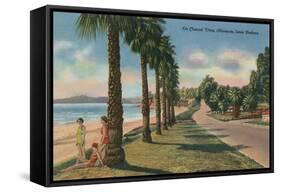 Channel Drive, Montecito, Santa Barbara-null-Framed Stretched Canvas