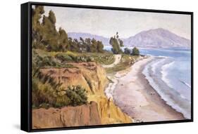 Channel Drive Montecito-Ludmilla Welch-Framed Stretched Canvas