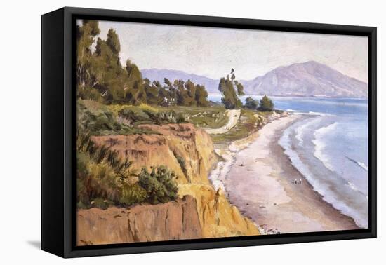 Channel Drive Montecito-Ludmilla Welch-Framed Stretched Canvas