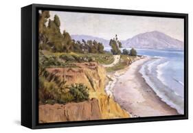 Channel Drive Montecito-Ludmilla Welch-Framed Stretched Canvas