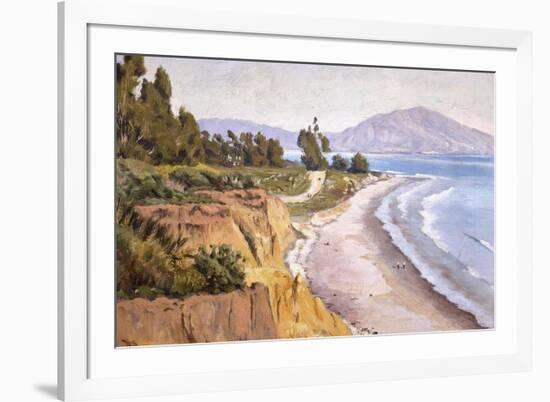 Channel Drive Montecito-Ludmilla Welch-Framed Art Print