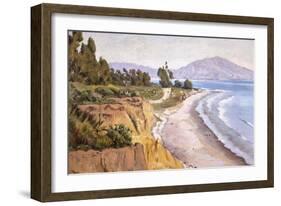 Channel Drive Montecito-Ludmilla Welch-Framed Art Print