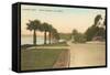 Channel Drive-null-Framed Stretched Canvas