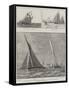 Channel Match of the New Thames Yacht Club, Southend to Harwich, Starting from Southend Pier-null-Framed Stretched Canvas