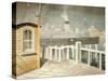 Channel Steamer-Eric Ravilious-Stretched Canvas
