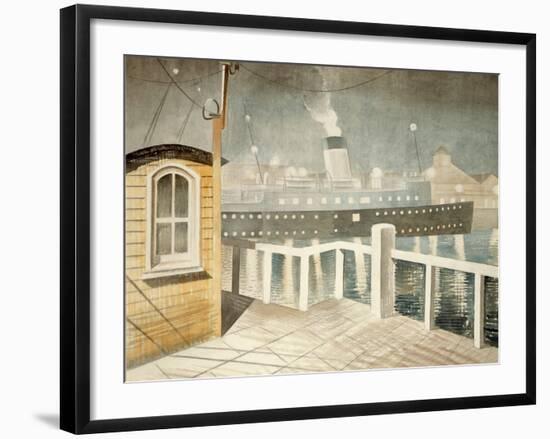 Channel Steamer-Eric Ravilious-Framed Giclee Print