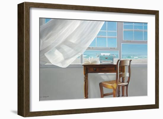 Channeling Hemingway-Karen Hollingsworth-Framed Art Print