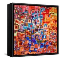 Channeling Klee-Ursula Abresch-Framed Stretched Canvas