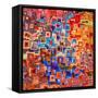 Channeling Klee-Ursula Abresch-Framed Stretched Canvas