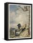 Chantecleer, Partlet-Arthur Rackham-Framed Stretched Canvas