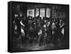 Chanteurs De Rue, C1800-1840-Theophile Steinlen-Framed Stretched Canvas