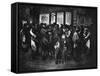 Chanteurs De Rue, C1800-1840-Theophile Steinlen-Framed Stretched Canvas